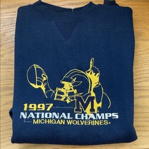 Michigan Wolverines National Champs Sweatshirt